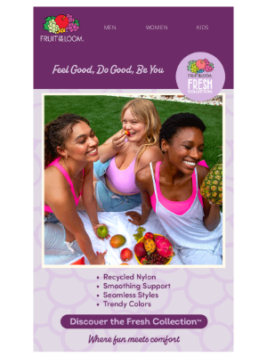 Fruit of the Loom - Discover the Fresh Collection Today!
