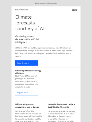 IBM - Training AI to understand the weather