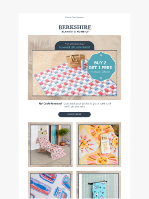 Berkshire Blanket - Summer Must-Haves are On Sale!