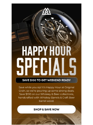 Original Grain - Happy Hour Specials!