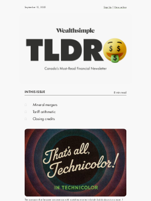 Wealthsimple - ⛏️ Friendly Teck-over?