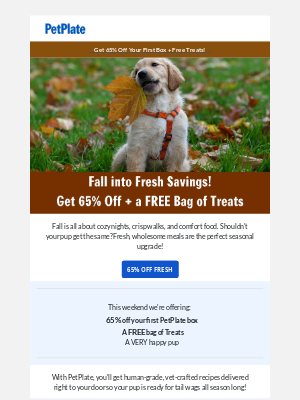 PetPlate - 🐾 Grab 65% Off Your PetPlate Meals Now!