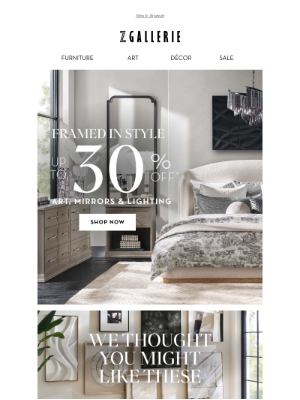Z Gallerie - Make Your Home a Gallery.