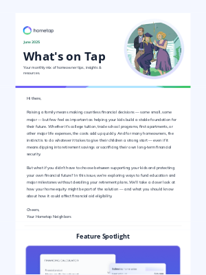 Project HomeTap - Support your kids’ future (without putting yours on hold).