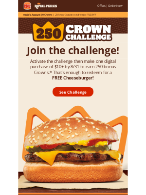 Burger King - 👑 Who’s up for a challenge?
