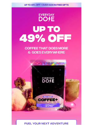 Everyday Dose - Up to 49% Off: Fuel For Every Trip