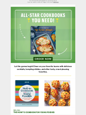 CookiesKids - Best Cookbooks for Game Day ⚽