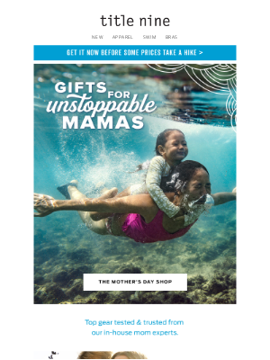 Title Nine - Do-it-all gifts for do-it-all mamas