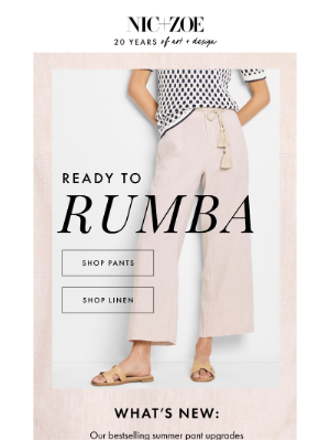 NIC+ZOE - Easy summer living = linen pants