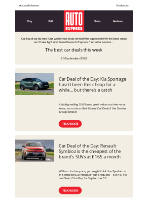 Auto Express (United Kingdom) - 🚙 A family car bargain 🚙