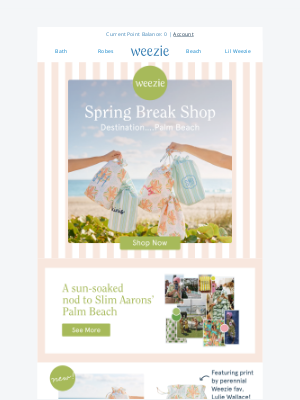 Weezie - Meet the Spring Break Shop 🌴