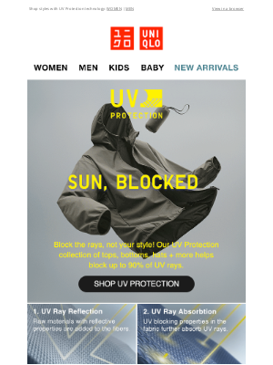 UNIQLO - Outshine the sun