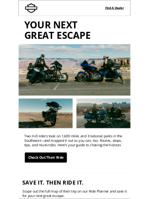 Harley-Davidson - Your exploration inspiration