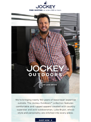 Jockey - The Jockey Outdoors collection features comfortable & rugged apparel