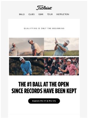 Titleist - Team Titleist at The Open Championship