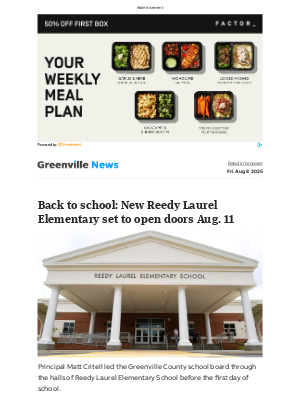 The Greenville News - Top Stories: Educators hope new Upstate school will 'capture love of learning, environmental science'