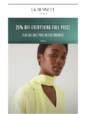 L.K.Bennett (United Kingdom) - 25% Off Everything | Transitional Tops