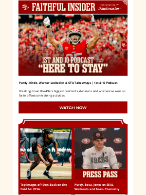 San Francisco 49ers - Vibe Check on OTAs with Newly-Extended Niners