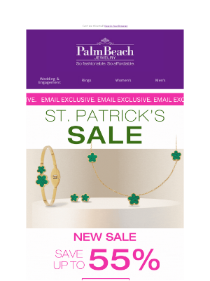 PalmBeach Jewelry - Hey Mary! St. Patrick’s Sale Inside!☘️