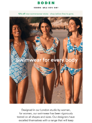 Boden USA - SWIMWEAR: your search for the suit ends here