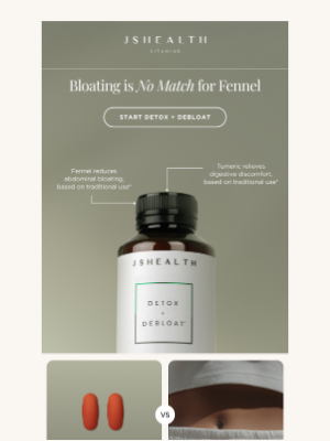 JS Health Vitamins - Bloated? You need this ingredient