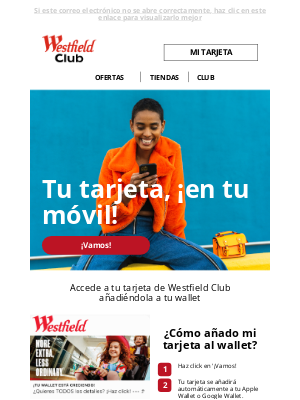 WESTFIELD LA MAQUINISTA (Spain) - No pierdas más tiempo, William... ⚡️