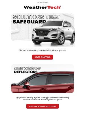 WeatherTech - Undeniable Vehicle Protection Inside