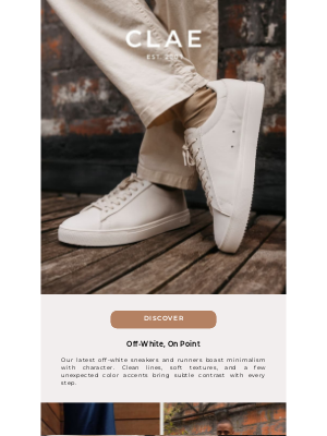 CLAE - Off-White, On Point