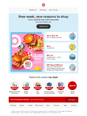 Target - Your New Weekly Ad is here.