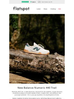 Flatspot - Your go-anywhere, do-everything shoe.