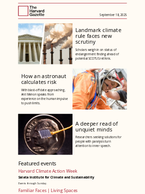 Harvard - Endangerment finding; astronaut; inner speech