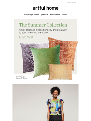 Artful Home - Our New Summer Collection: C’mon, Get Happy!