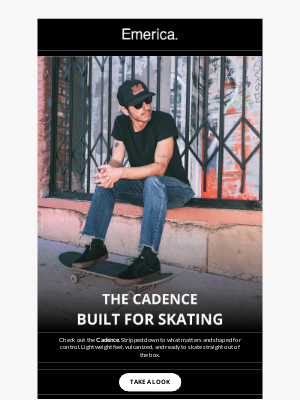 Emerica - The Cadence - Built for Skating