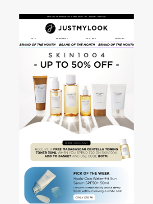 Just My Look (United Kingdom) - Brand Of The Month: Skin1004 🌟