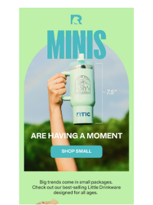 RTIC Outdoors - Small But Mighty: Meet Our Mini Drinkware