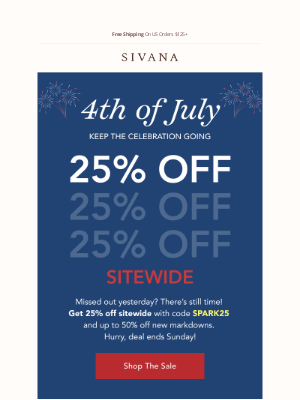 Still 25% Off - But Not for Long 🔥