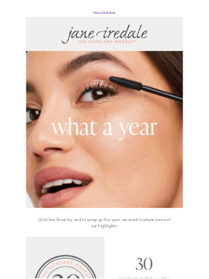 jane iredale - Our year in review