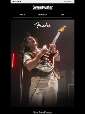 Sweetwater - Modern Mods. Classic Vibe. Discover Fender Player II Modified
