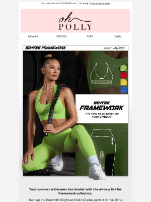 Oh Polly - Bright activewear has landed🤩