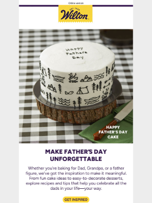 🎂 Make Father’s Day extra sweet 💙