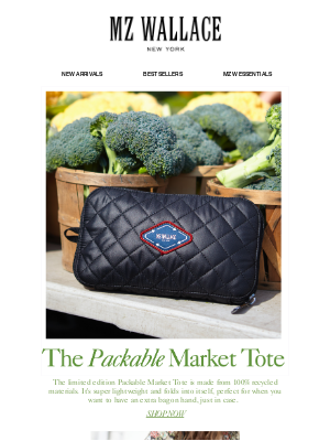 MZ Wallace - The Packable Market Tote