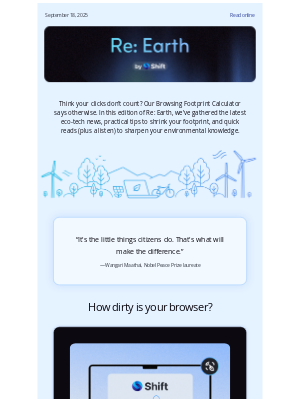 Shift - Re: Your dirty browser