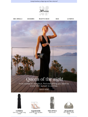 24S - Dress to impress in evening attire