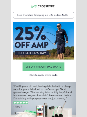 Crossrope - Workout Gear Dad Will Love!
