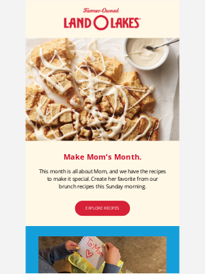 landolakes.com - Make Mother’s Day Sweet (or Savory)