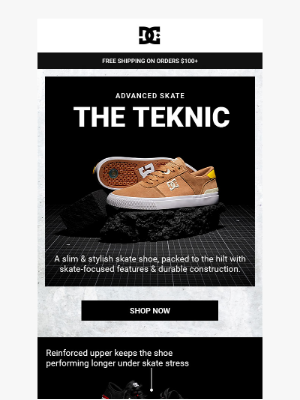 DC Shoes - Our Most Advanced Skate Shoe