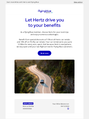 KLM - Rent your car with Hertz and enjoy exclusive benefits