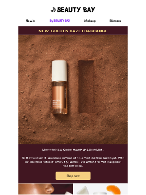 Beauty Bay - NEW! Golden Haze Hair & Body Mist 🌅