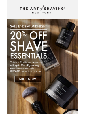 The Art of Shaving - 🧼 Final 24 Hours—Stock Up & Save Up to 20%