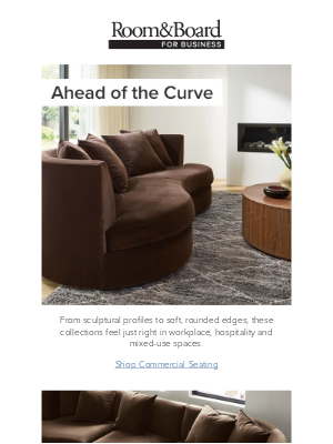 Room & Board - Seating with a softer edge